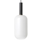 Ferm Living Collect High Socket Pendant Glass Tall Black Opal