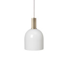 Ferm Living Collect Opal Pendant Bell Brass Low