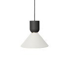 Ferm Living Collect Bell Socket Pendant Bell Black White