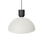 Ferm Living Collect Bell Socket Pendant Disc Black White