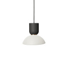 Ferm Living Collect Bell Socket Pendant Hoop Black White