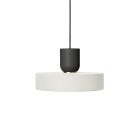 Ferm Living Collect Bell Socket Pendant Record Black White