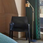 Bert Frank Riddle Single Floor Lamp Lifestyle Chair