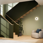 Northern Glint Glass LED Wall Light Lifestyle Stairway