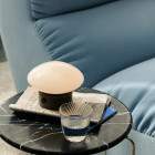 &Tradition Mist AP21 Portable Lamp Beside Sofa