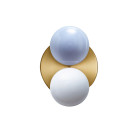 SkLO Dot 2x Wall/Ceiling Light - Oyster/ White