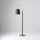 Porta Romana Hugo Floor Lamp with Leather