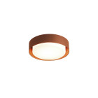 Marset Plaff-on! 33 LED Wall Light - Rust Brown