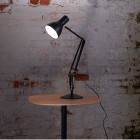Anglepoise Type 75 Desk Lamp Jet Black on Side Table