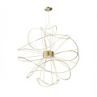 Axolight Hoops LED Suspension Gold 6