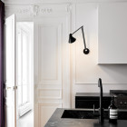 Black Louis Poulsen NJP Long Arm LED Wall LampBlack Louis Poulsen NJP Long Arm LED Wall Lamp