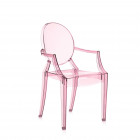 Kartell Kids Lou Lou Ghost Chair Pink