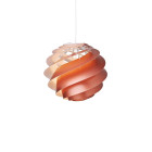 Le Klint Swirl 3 Pendant Medium Copper