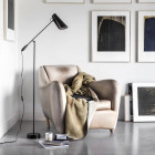 Northern Birdy Floor Lamp Next to Sofa