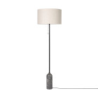 Gubi Gravity Floor Lamp Grey Marble Canvas
