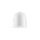 Zero Convex Pendant Light Large White
