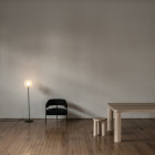 Resident Bloom Floor Lamp Lifestyle Dining Room