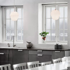 Le Klint The Bouquet 130M1 Pendant in Kitchen