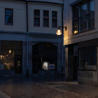 Zero City Globe Exterior LED Wall Light Lifestyle Street 2