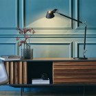 Artemide Tolomeo Table Lamp Lifestyle Sideboard