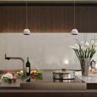 White Flos Wan Pendants