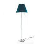 Costanza Fixed Floor Lamp in Blue