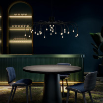 Moooi Starfall Light in Restaurant