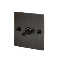 Buster + Punch 1G Toggle Switch - Smoked Bronze