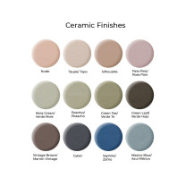 Aromas Del Campo Bell Pendant Ceramic Finishes