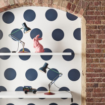 Anglepoise Type 75 Paul Smith Edition Four Pairs on Shelves