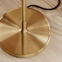 Close Up of Fritz Hansen Clam Floor Lamp Base