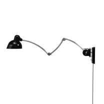 Fritz Hansen Kaiser Idell 6559 Wall Lamp - Black/Chrome