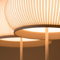 Vibia Knit Floor Lamp details from below