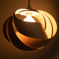 Tom Raffield Shore Pendant Ash