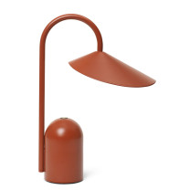  Ferm Living Arum LED Portable Lamp Oxide Red