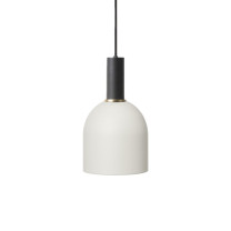 Ferm Living Collect Low Socket Pendant Bell Black White
