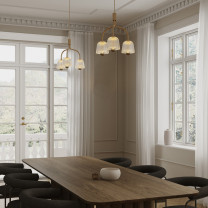 Nuura Asteea 3 Suspension in Pairs Above Table