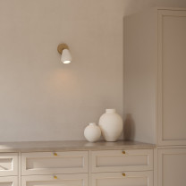 Gold/White Nuura Anoli Spot Surface Light