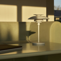 Louis Poulsen PH 80 LED Portable Lamp Lifestyle Coffee Table