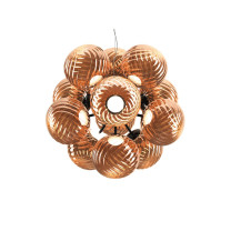 Tom Dixon Whirl Burst LED Chandelier Copper On