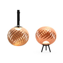 Tom Dixon Whirl LED Outdoor Lamp Copper On
