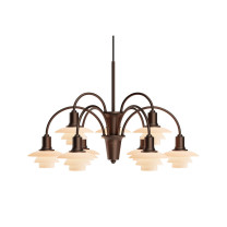 Louis Poulsen PH 1/1 Chandelier Centenary Edition 9 Arm - On