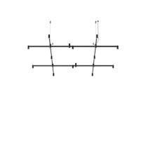 Vibia Nexum Square LED Pendant  Ceiling Light 5172