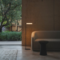 Vibia Asia LED Floor Lamp Lifestyle Lounge