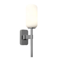 Astro Tacoma Single Reed Wall Light Polished Chrome Reed White