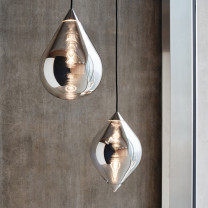 Tom Dixon Flare LED Pendant Light Lifestyle Pair
