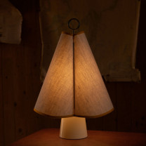 Gubi Hornbæk LED Portable Lamp on Fireplace