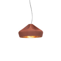 Marset Pleat Box 47 LED Pendant Terracotta Gold
