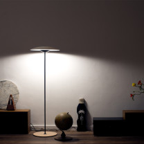 Marset Ginger P LED Floor Lamp Lifestyle In Situ