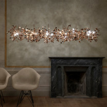Terzani Argent Suspension Linear - Gold